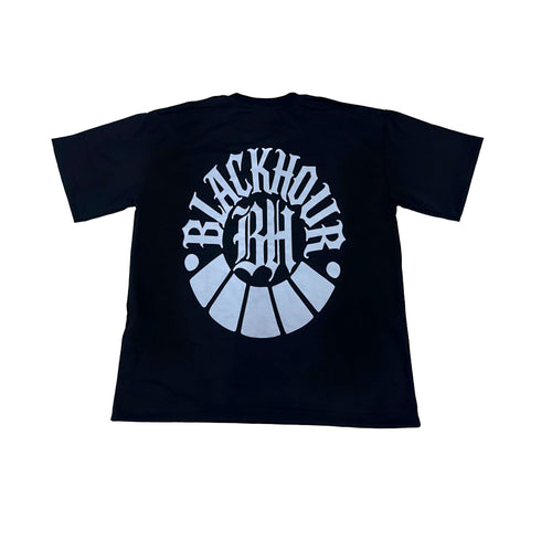 BlackHour Circle logo tee