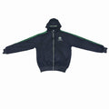 BlackHour Midnight Cross Zip-Up Hoodie