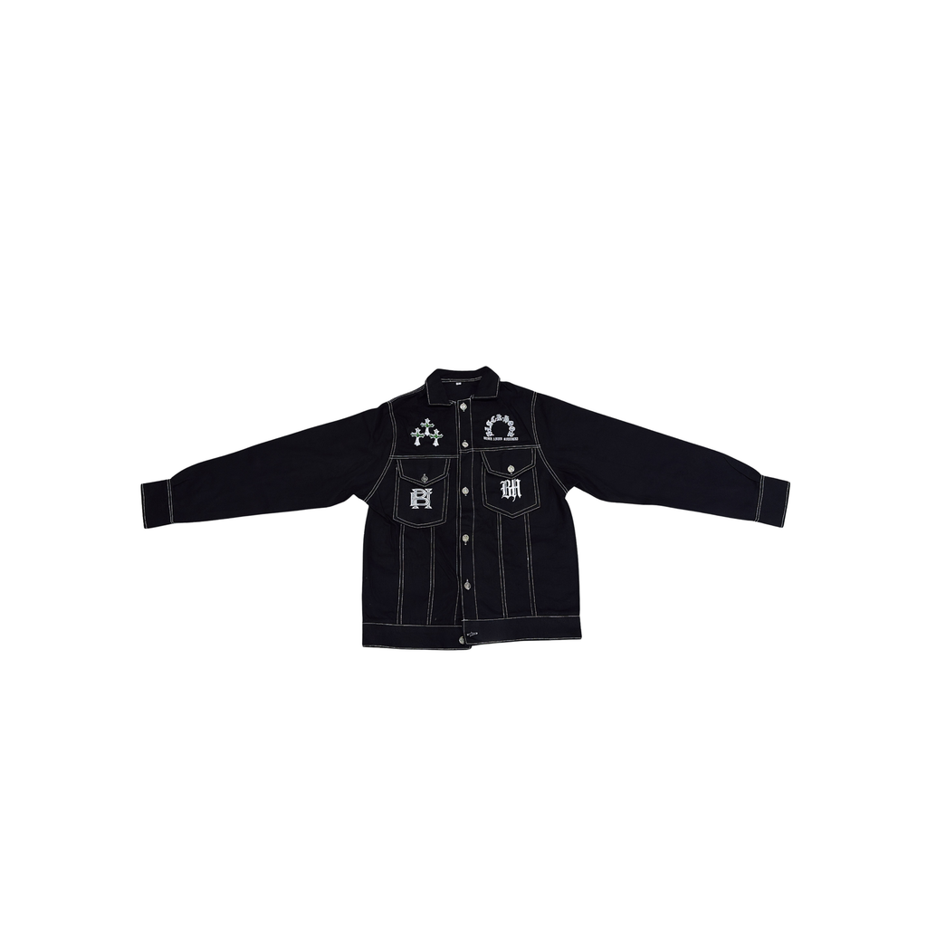 BlackHour Midnight Cross Denim Jacket