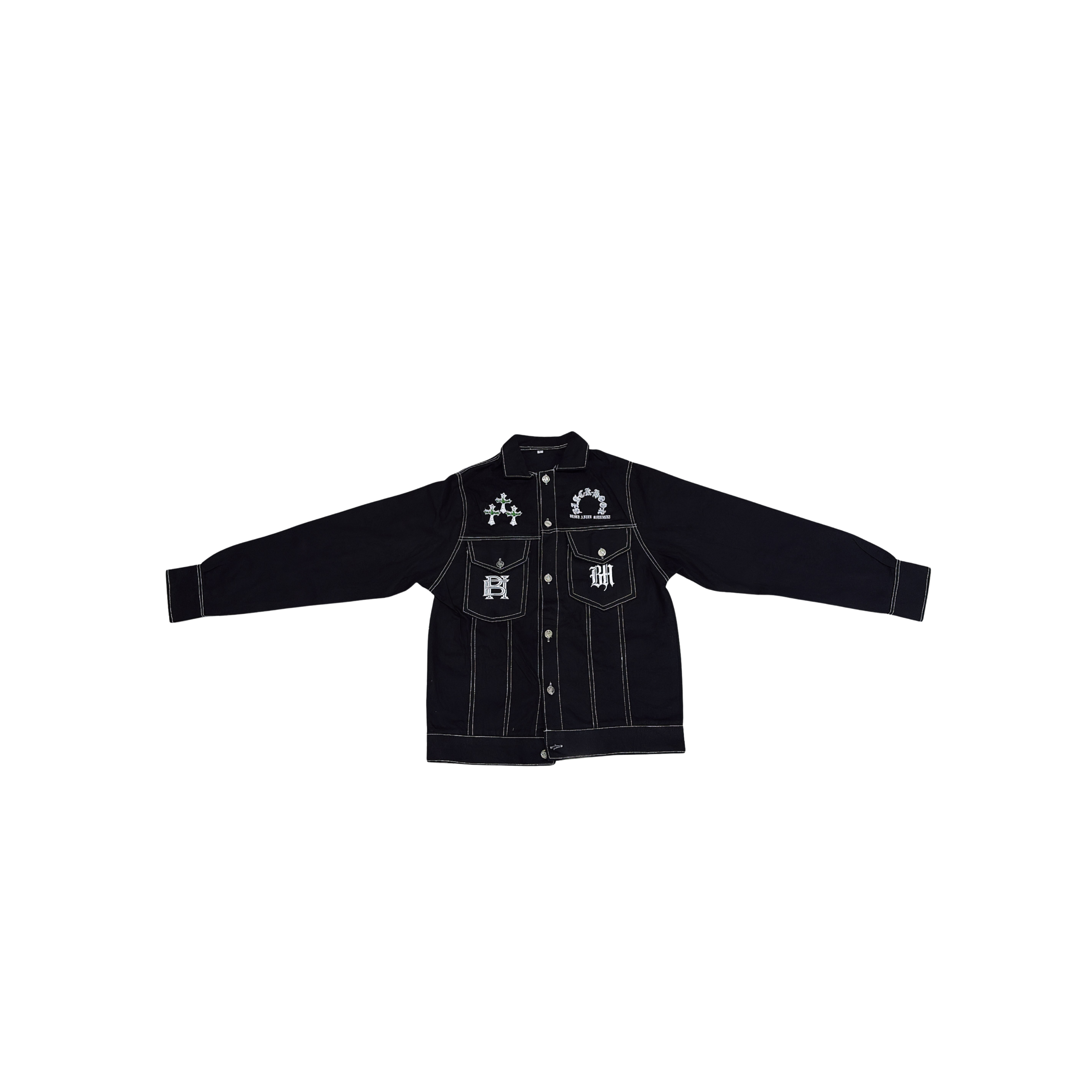 BlackHour Midnight Cross Denim Jacket