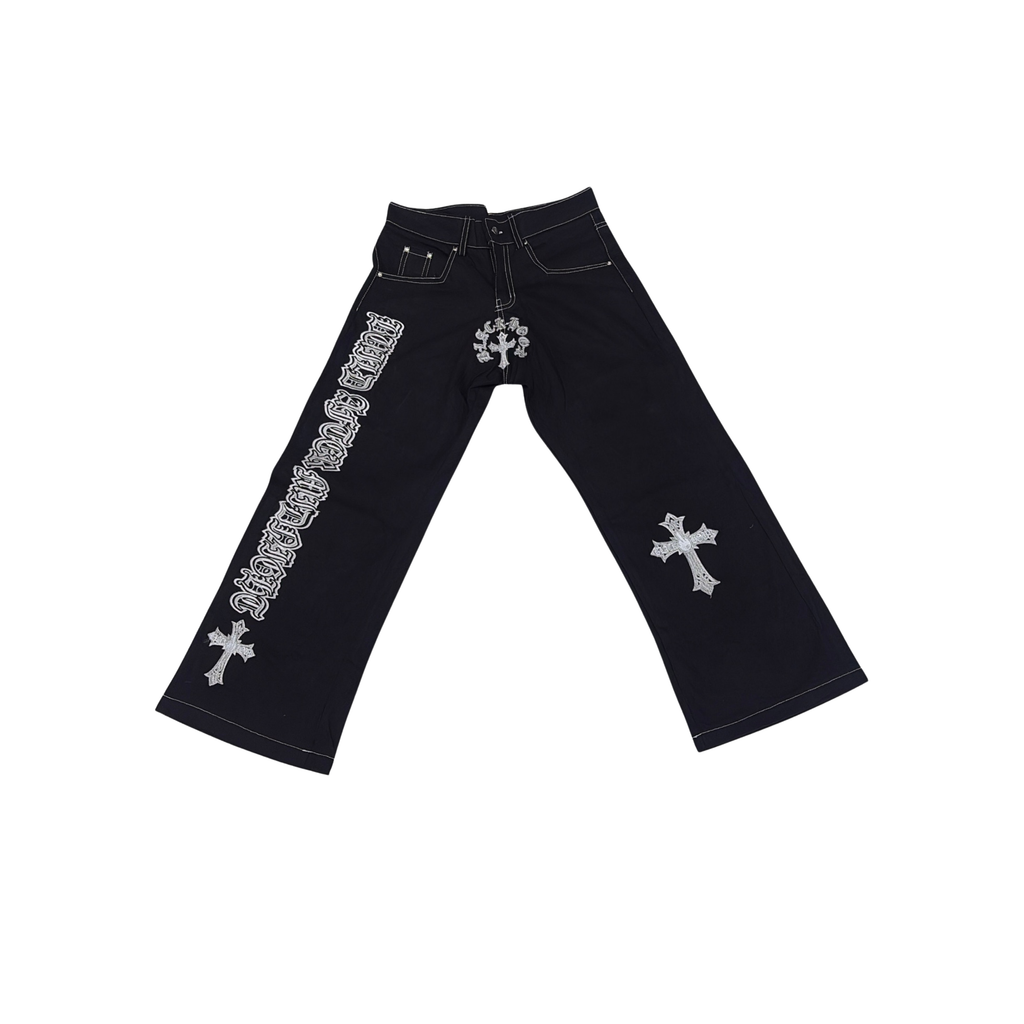 BlackHour Crucifix Comfort Jeans