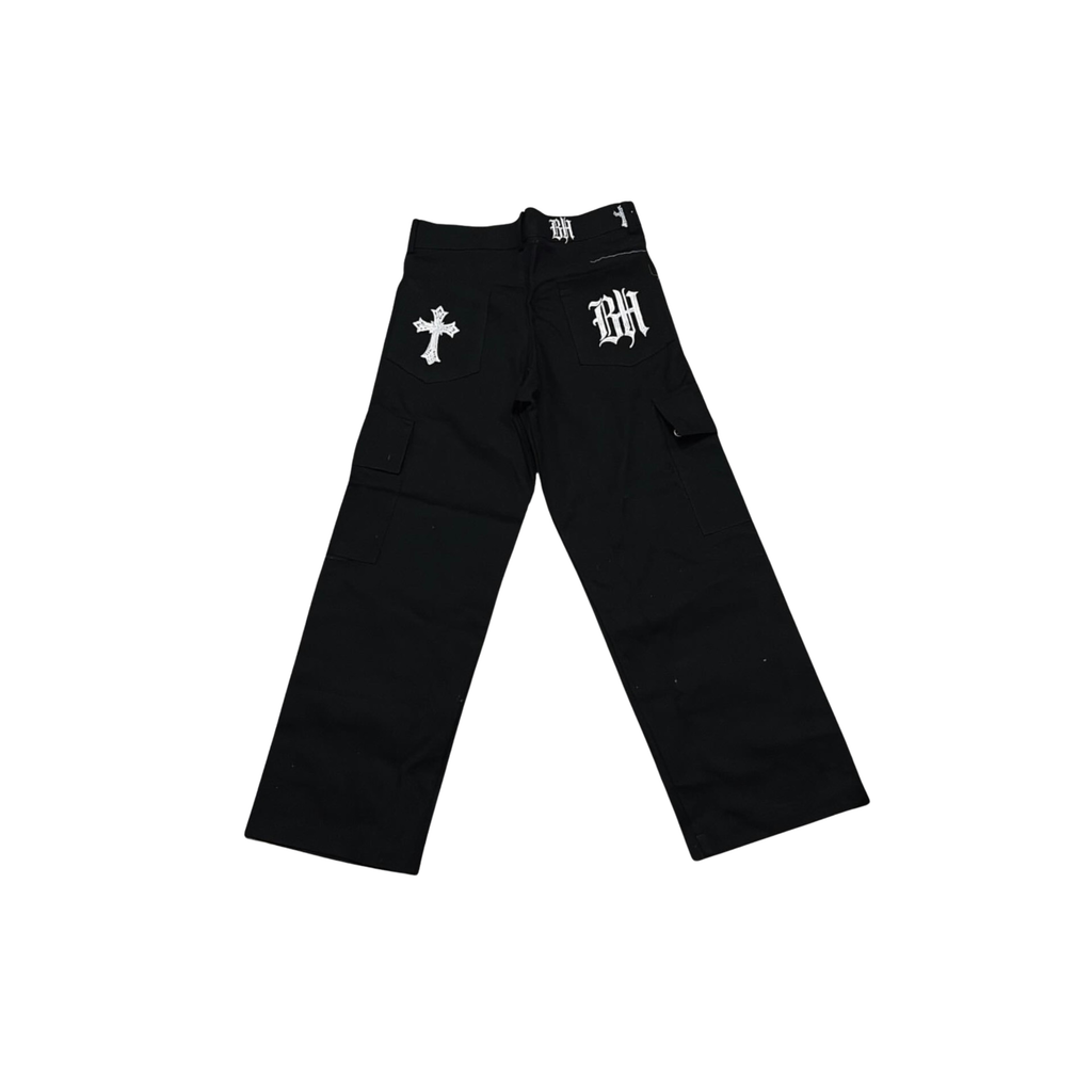 BlackHour Midnight Cross Flare Trouser