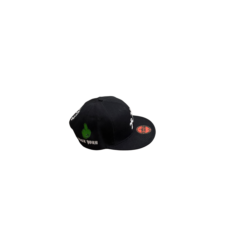 BlackHour Triple Cross - Fuck You SnapBack Cap