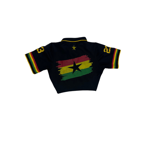 BlackHour Crop Polo Jersey Ladies Edition